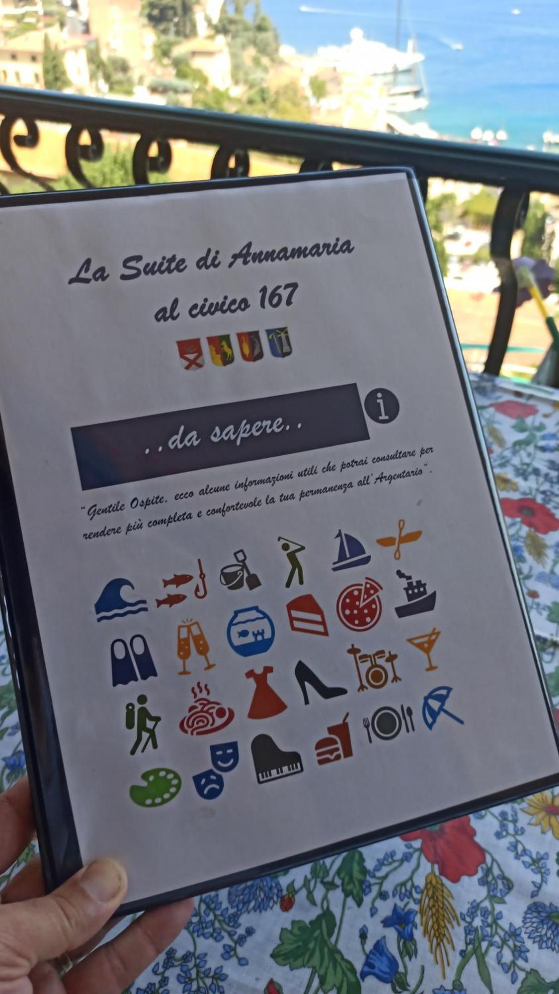 La Suite Di Annamaria Al 167 - Porto Santo Stefano بورتو سانتو ستيفانو المظهر الخارجي الصورة